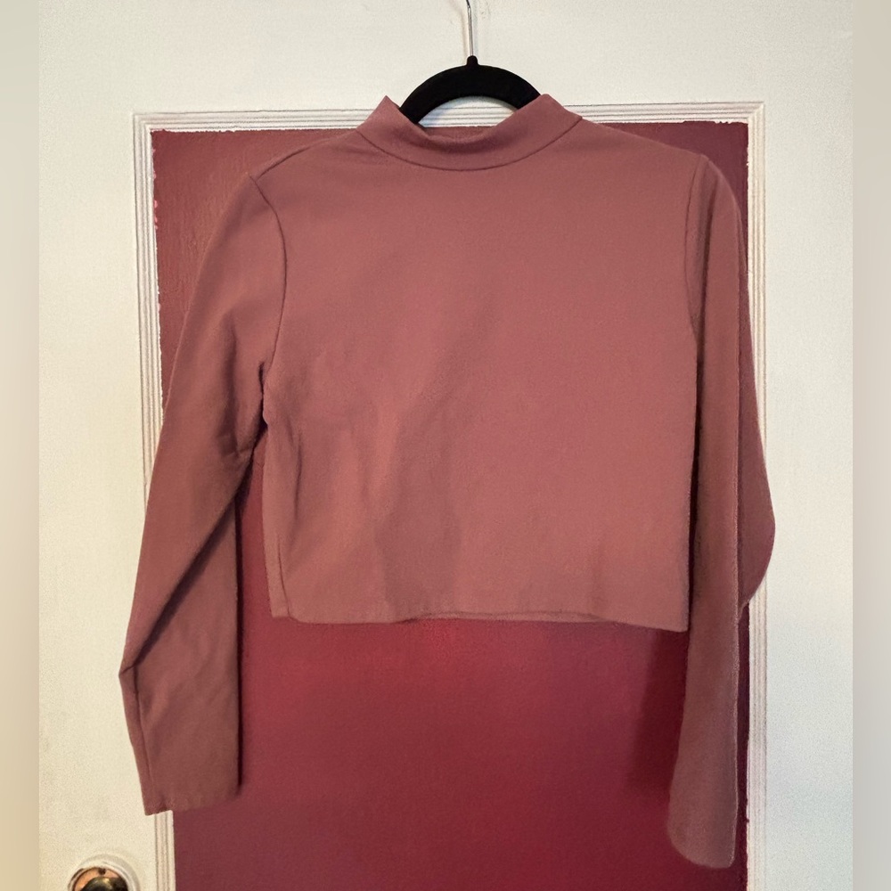 Wild Fable Dusty Rose crop top